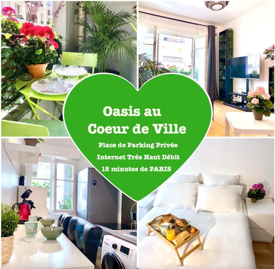 Oasis Au Coeur De Ville Le Plessis-Robinson Kültér fotó